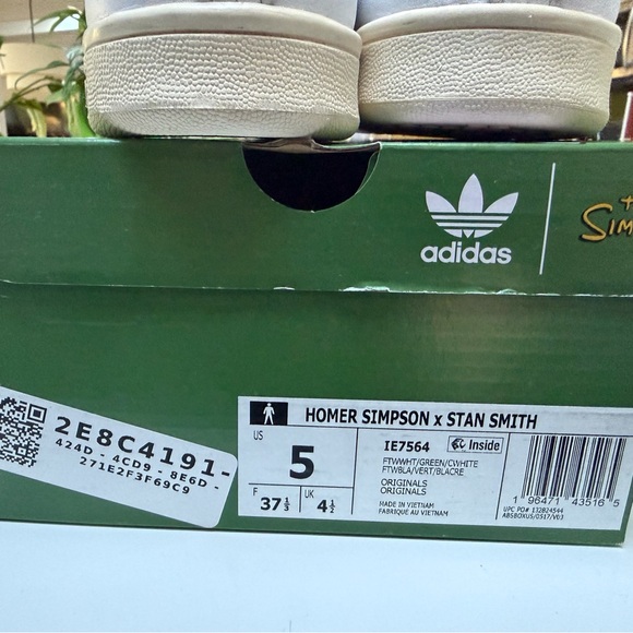 adidas White Sneakers - The Simpsons - Homer Simpson - Picture 5 of 12